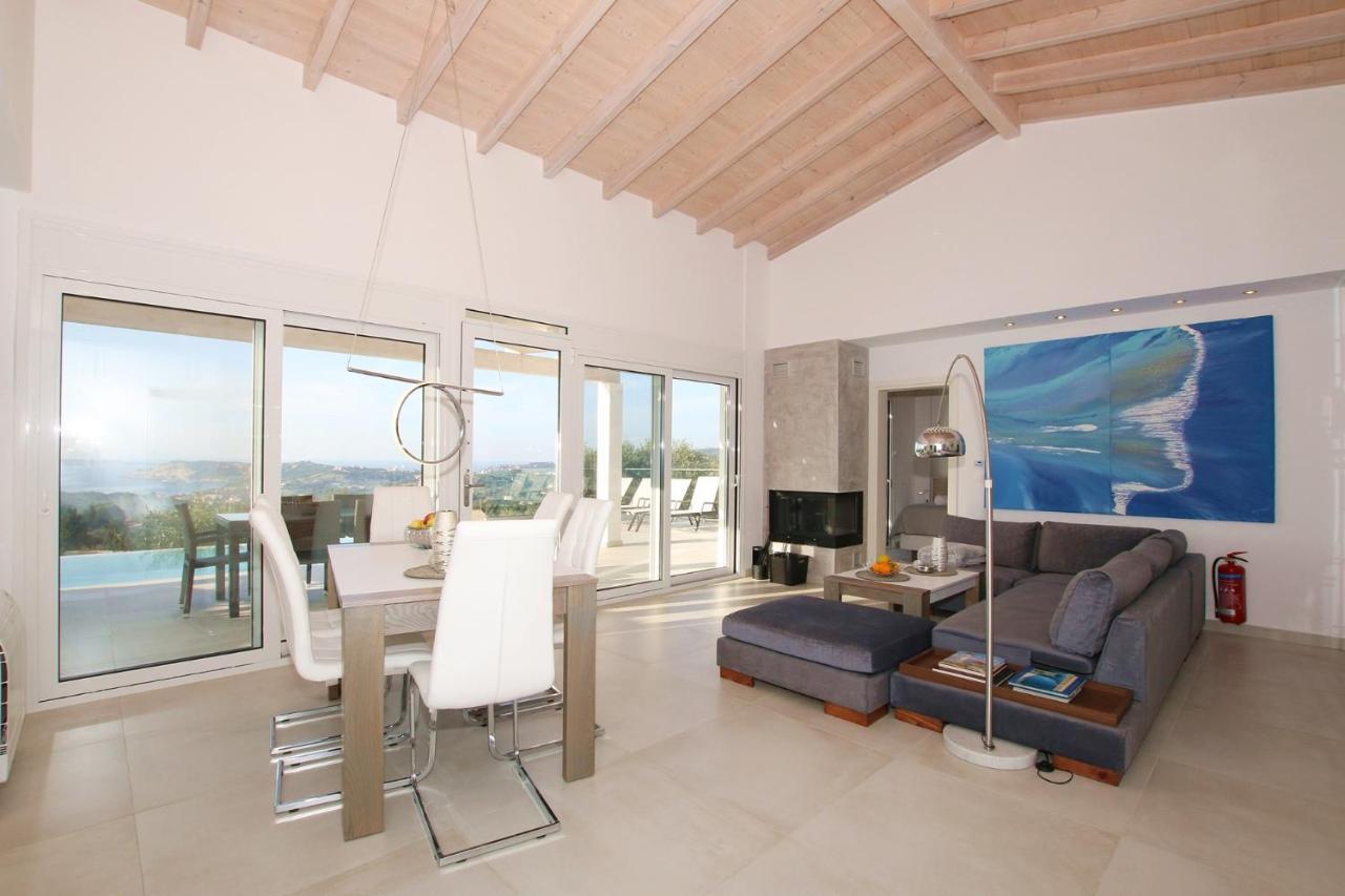 Afión Sunset Sea View Villa 10 מראה חיצוני תמונה